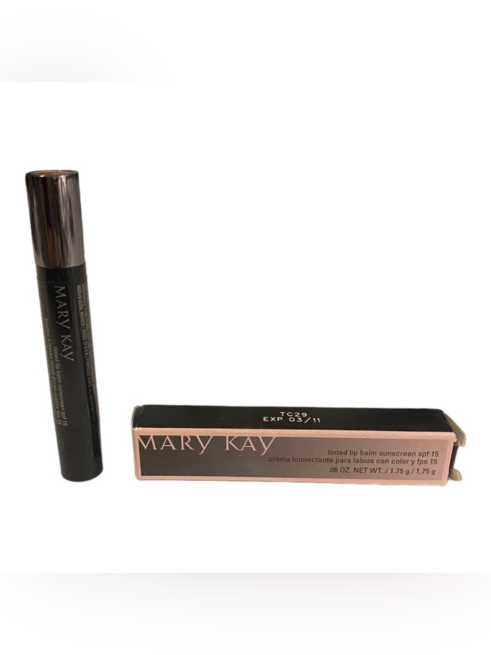 Mary Kay Tinted Lip Balm (Apricot) .06 Oz. #025395 NEW NIB (EXP:03/11)